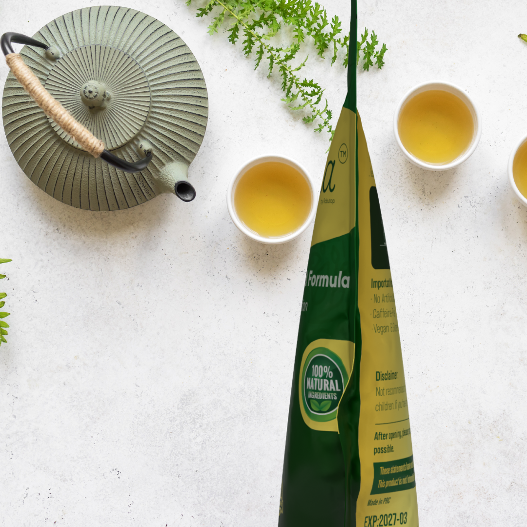 S*limessia Tea - Natural Digestive Herbal Blend with Lotus Leaf Cassia Seed Mulberry Leaf