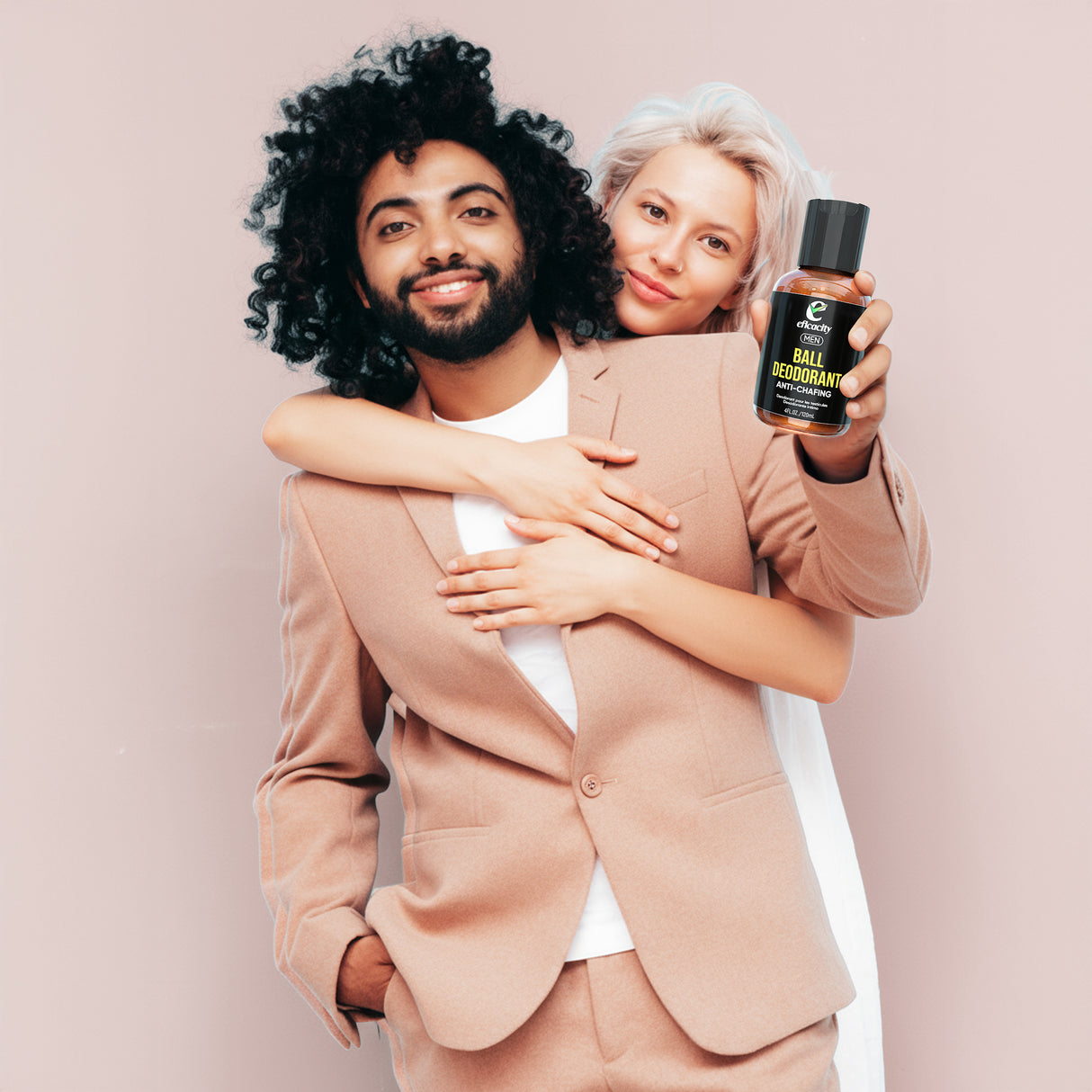 Eficacity Men Ball Deodorant, Anti-Chafing Formula, 4 Fl Oz | by Robutop