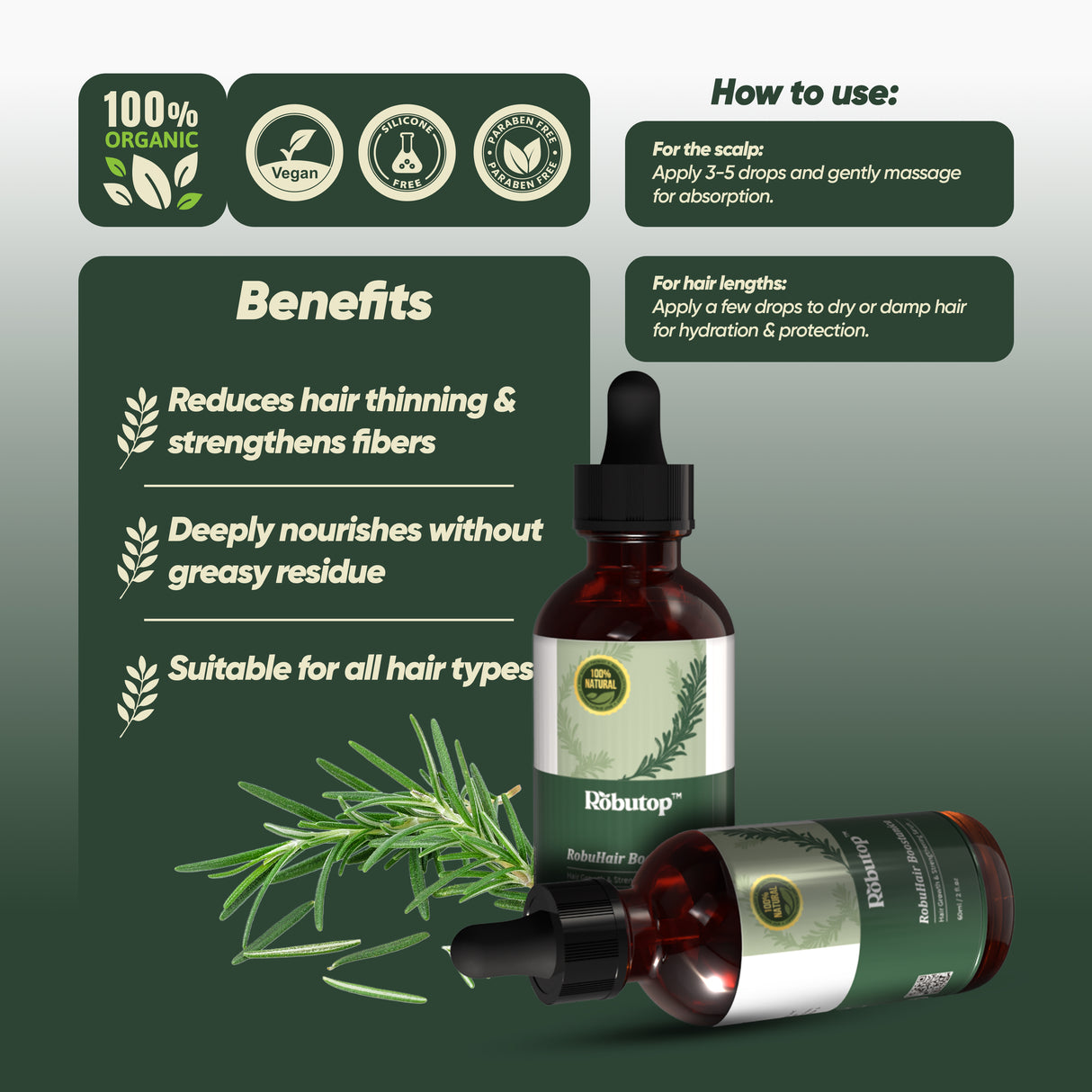 RobuHair Hair Growth Serum
