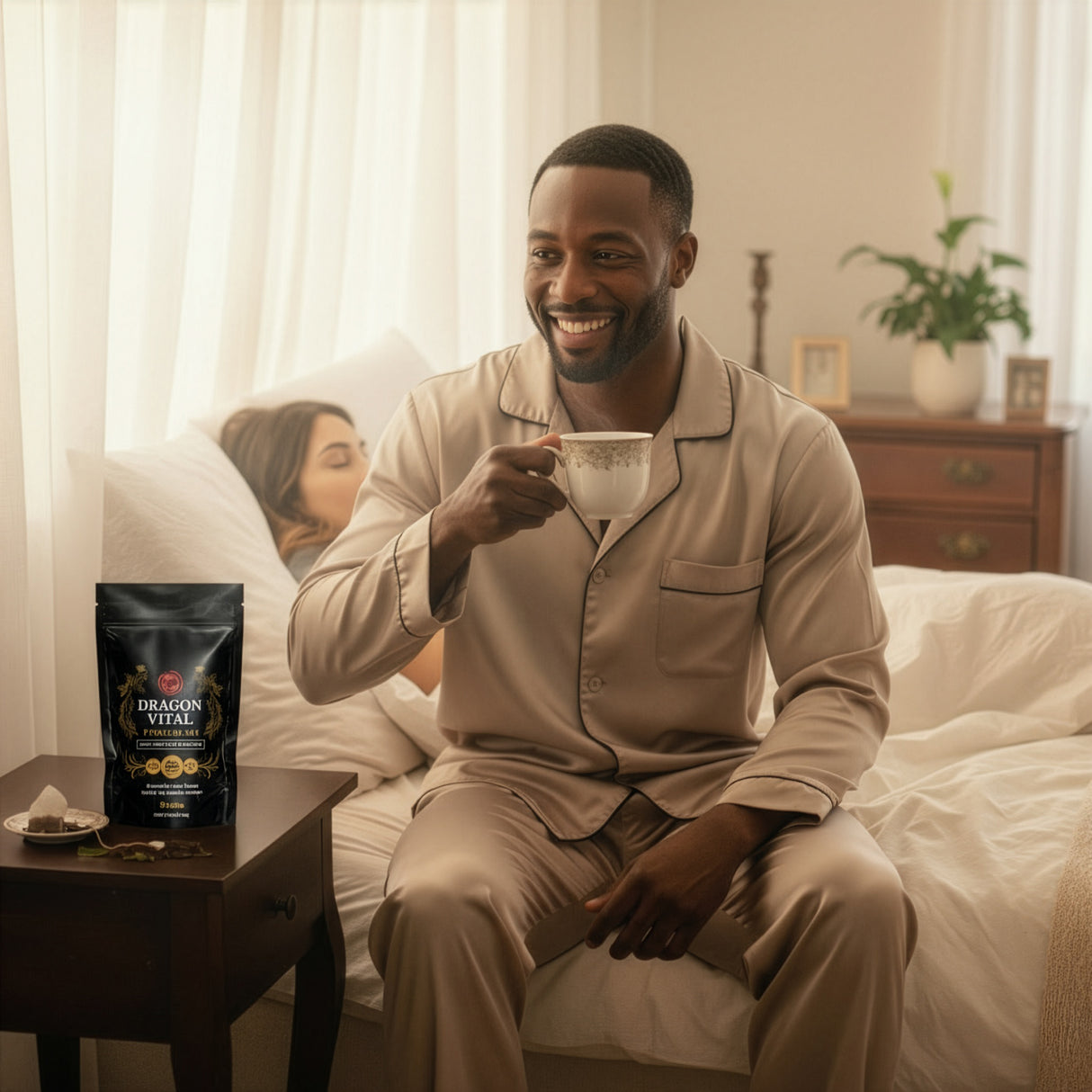 Dragon Vital Herbal Tea with Ginseng & Maca