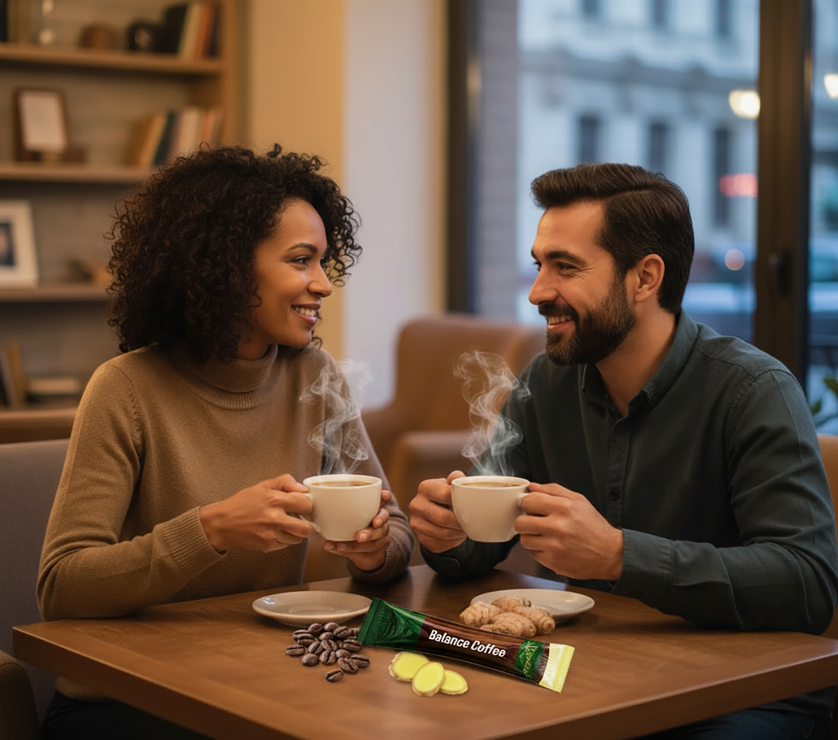 Slimessia Balance Coffee - Botanical Instant Coffee Supplement with Garcinia Cambogia and Ginseng