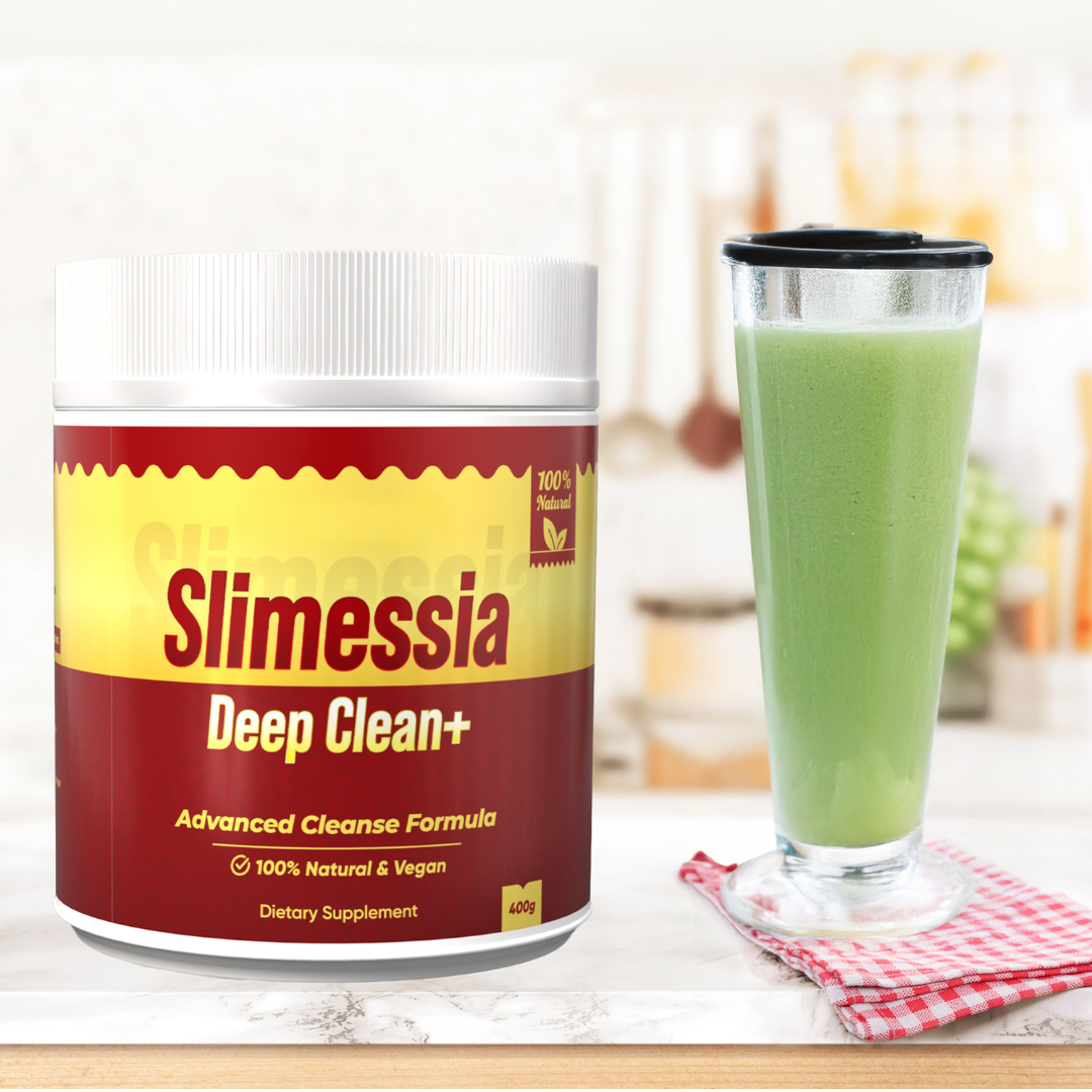 Robutop Slimessia Deep Clean+ Gut Cleanse Detox with Senna Leaf, Cascara Sagrada, Dandelion Root - Daily Advanced Digestive Support - Non-GMO, Plant Based - Natural Ingredients