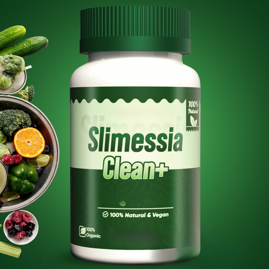 Robutop Slimessia Clean+ Gentle Digestive Support Supplement with Herbal Ingredients – Plant-Based Gut Health Formula – Non-GMO, Gentle & Clean, 30 Capsules