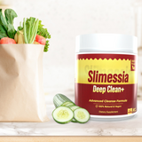 Robutop Slimessia Deep Clean+ Gut Cleanse Detox with Senna Leaf, Cascara Sagrada, Dandelion Root - Daily Advanced Digestive Support - Non-GMO, Plant Based - Natural Ingredients