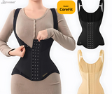 Slimessia Shapeline Corefit Waist Trainer Vest, Compression Cincher, with Hook & Eye, for Women