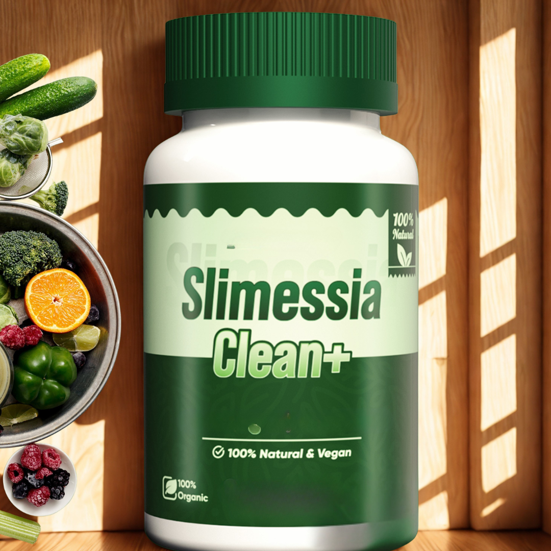 Robutop Slimessia Clean+ Gentle Digestive Support Supplement with Herbal Ingredients – Plant-Based Gut Health Formula – Non-GMO, Gentle & Clean, 30 Capsules