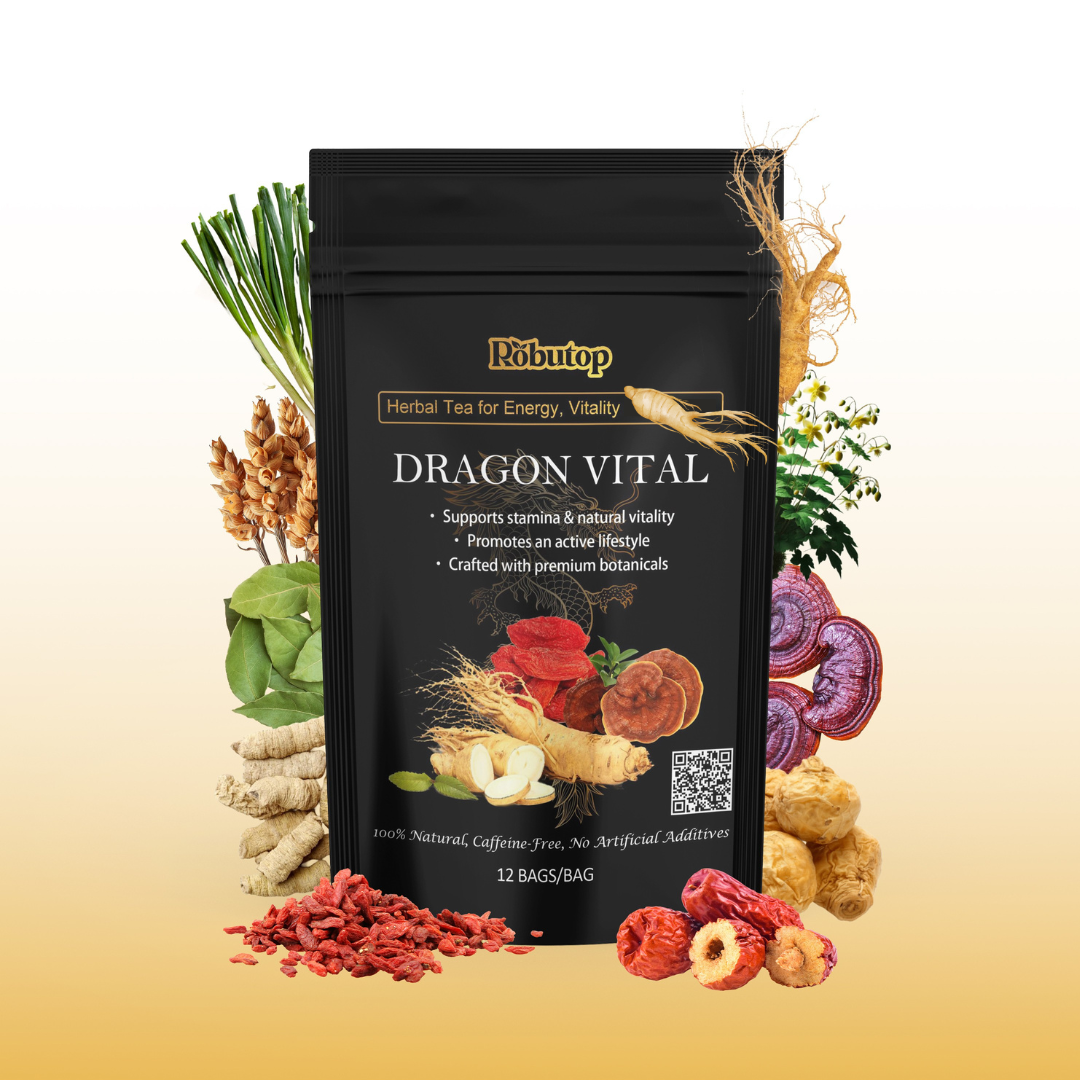 Dragon Vital Herbal Tea with Ginseng & Maca