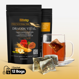 Dragon Vital Herbal Tea with Ginseng & Maca