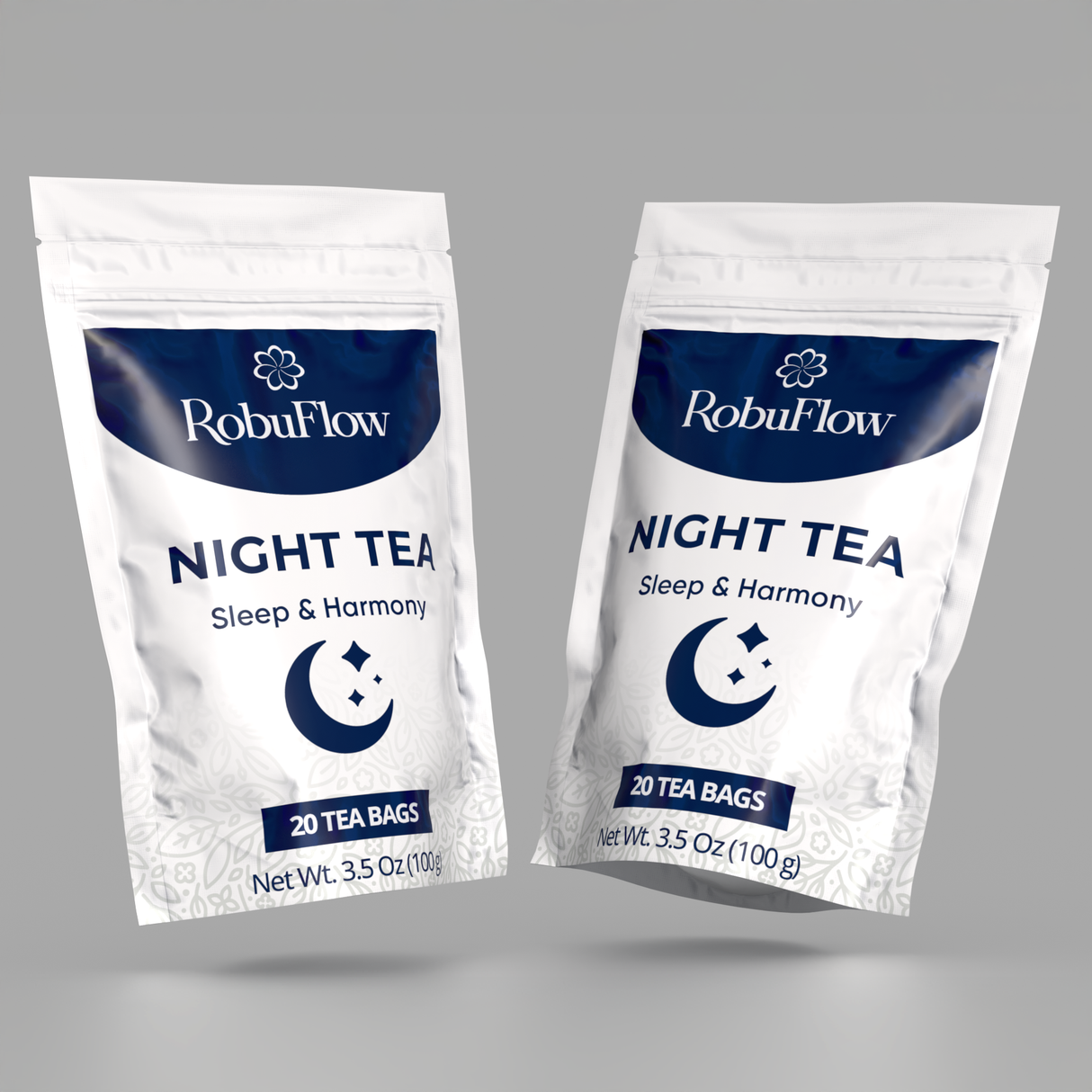 RobuFlow Night Tea - for Sleep & Calm - 20 Bags