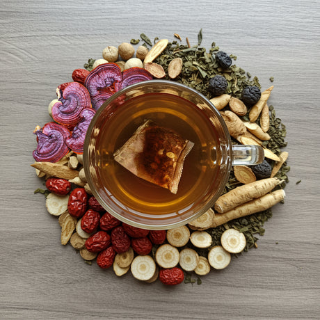 Dragon Vital Herbal Tea with Ginseng & Maca