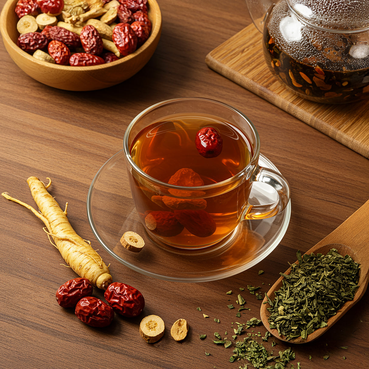 Dragon Vital Herbal Tea with Ginseng & Maca