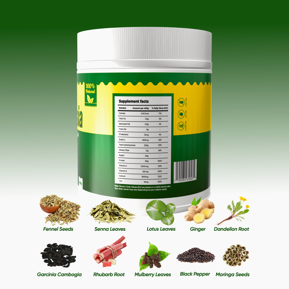 Slimessia Herbal Tea Powder for Digestion