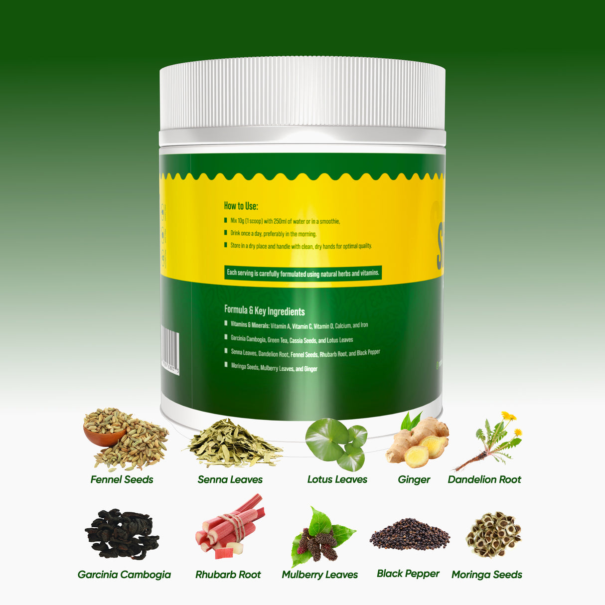 Slimessia Herbal Tea Powder for Digestion