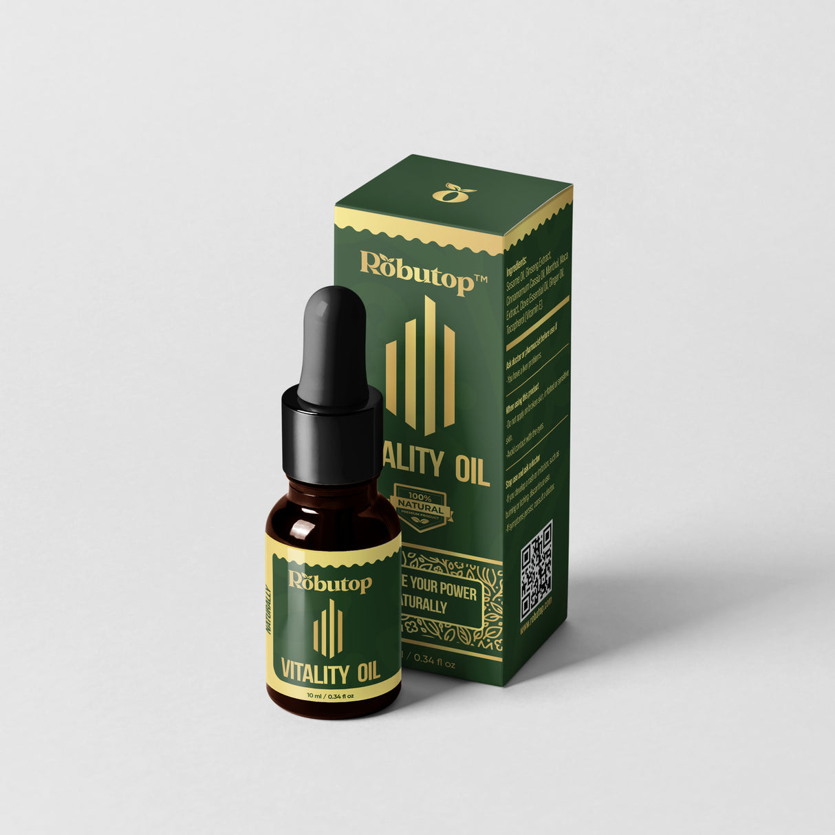 Vitality Oil – Confidence Boosting Formula for Men