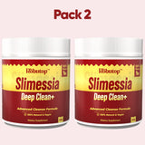 Robutop Slimessia Deep Clean+ Gut Cleanse Detox with Senna Leaf, Cascara Sagrada, Dandelion Root - Daily Advanced Digestive Support - Non-GMO, Plant Based - Natural Ingredients