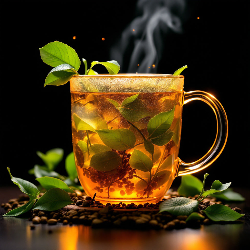 S*limessia Tea - Natural Digestive Herbal Blend with Lotus Leaf Cassia Seed Mulberry Leaf